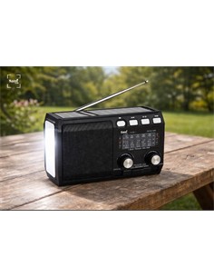 SAMI Radio Solar/Recargable Dinamo Con 6 Bandas RS-11857