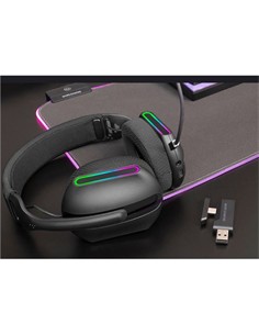 MARS GAMING MHWPRO AURICULARES BLUETOOTH 5.3 GAMING ARGB 7.1