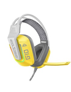 COOLSOUND CS0264 AURICULAR GAMING G10 | XBOX | PS5 | PS4 | SWITCH | PC | AMARILLO