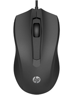 HP Raton Optico Con Cable Usb 105 negro