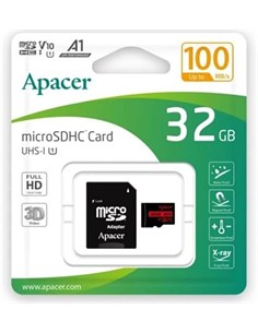 APACER Tarjeta Memoria Micro SD 32Gb 100Mb/S