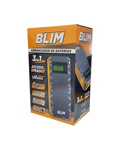 BLIM Arrancador Portatil De Bateria 20000Mah 3 en 1 BL0433