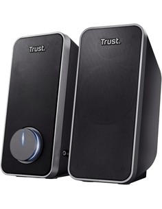 TRUST Altavoces PC 14W ARYS Por Usb Negro
