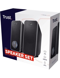 TRUST Altavoces PC 14W ARYS Por Usb Negro