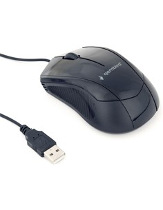 GEMBIRD Raton Optico Con Cable usb Negro MUS-3B-02