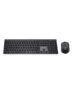 GEMBIRD Teclado + Raton Inalambrico Pro Business Slim Negro Retroiluminado KBS-ECLIPSE-M500-ES