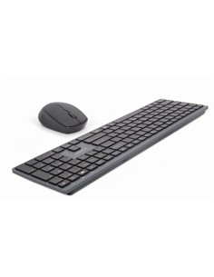 GEMBIRD Teclado + Raton Inalambrico Pro Business Slim Negro Retroiluminado KBS-ECLIPSE-M500-ES