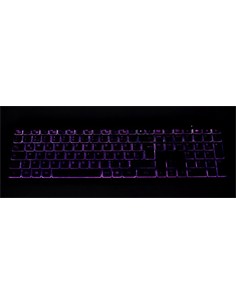 GEMBIRD Teclado + Raton Inalambrico Pro Business Slim Negro Retroiluminado KBS-ECLIPSE-M500-ES