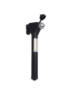 FOREVER LIGHT FLF-03 Martillo Emergencia Con Linterna/Cortador de Cinto/Romper Ventana de Vehiculo