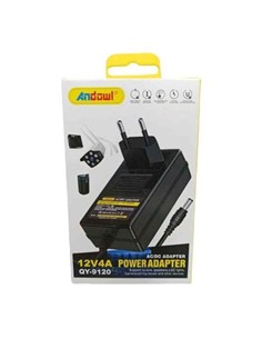 ANDOWL Alimentador Corriente 12V 4A Q-DC9120