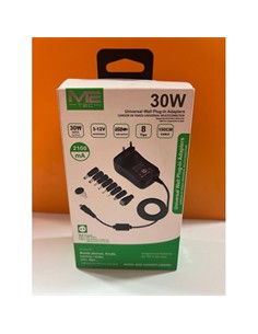 M2TEC Cargador Portatil 30W Universal 3-12V V-5359