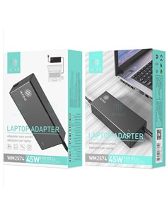 WOOX Cargador Portatil 45W Para Dell 19V 2.31A 4.5*3.0 WM2574