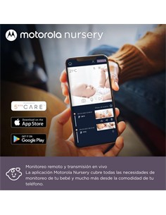 MOTOROLA Vigila Bebes Con Pantalla 5"/Wifi VM45 CONNECT