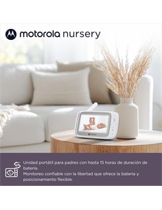 MOTOROLA Vigila Bebes Con Pantalla 5"/Wifi VM45 CONNECT
