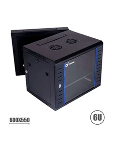 CROMAD CR0971 RACK 19 pulgadas DOBLE CUERPO 6U 600X550 SERIE BLUE 2