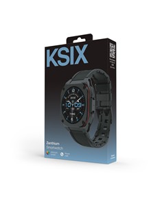 KSIX Reloj Smartwatch Zenthium Negro