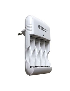 ELBAT Cargador Pilas AA/AAA EB0404 Blanco