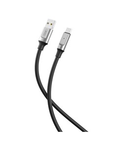 XO Cable Datos Usb a Tipo C  XO-NB251 6A 1Mtr Negro Silicone