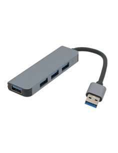 EUROCONNEX Hub Usb A/M a 4x Usb 3.0/2.0  BC1.2 0901