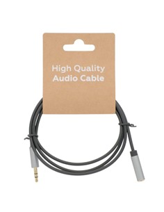EUROCONNEX Cable Extensor Jack M/H 3.5mm 3Mtrs Negro AU101-3