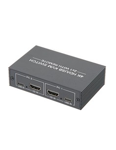 EUROCONNEX Hdmi/Usb KVM Switch UHD 4K X 2K 2X1 Con Mando