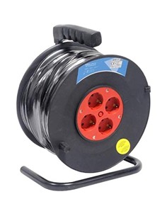 SUPER POWER 56733 ENROLLADOR DE CABLE 50 METROS CABLE 3X1.5MM