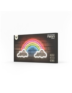 FOREVER RTV200036 LAMPARA DECORATIVA NEON LED RAINBOW ON CLOUDS 1