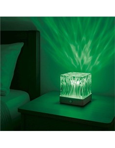 FOREVER RTV222355 LAMPARA PROYECTOR CON LUZ EFECTO AURA 16 COLORES Y MANDO A DISTANCIA 1
