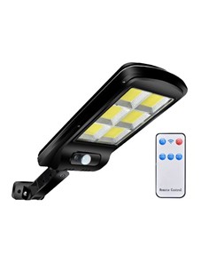 ELBAT EB0377 FAROLA LED COB SOLAR 4500LM + SENSOR + MANDO