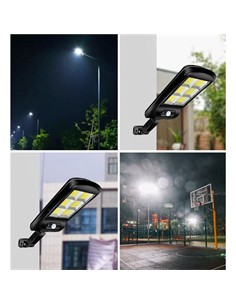 ELBAT EB0377 FAROLA LED COB SOLAR 4500LM + SENSOR + MANDO 2