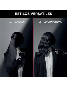 ROWENTA Plancha de Pelo Extra LISS  Karl Lagerfeld Placa Ancha 4.5cm SF411LFO