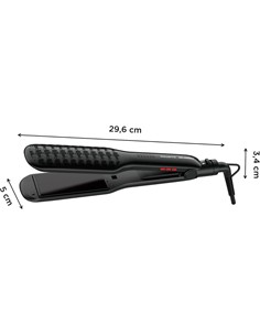 ROWENTA Plancha de Pelo Extra LISS  Karl Lagerfeld Placa Ancha 4.5cm SF411LFO