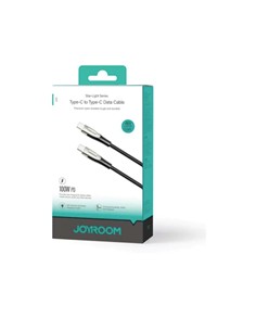JOYROOM Cable Datos Tipo C M/M 240W PD 3.1 A31 1.2Mtrs Negro