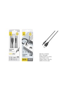ONE PLUS Cable De Alimentacion DC 9V Jack 5.5x2.1mm a Usb 1Mtr NB1333