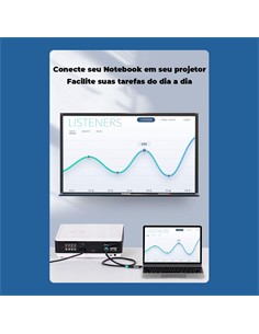 VENTION Adaptador Tipo C/M a Hdmi/H 4K 3D 30Hz TCDH0
