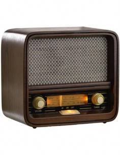 HAMANN Radio Diseño Retro TRA-1654U Estereo/AM/FM/Usb/35W PMPO