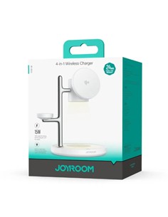 JOYROOM Cargador Inalambrico 4 En 1 15W JR-W23