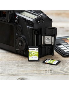 KINGSTON Tarjeta Memoria SDXC 512Gb 100MB/s R C10 CANVAS Select Plus