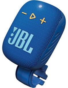 JBL Altavoz Bluetooth WIND 3S Con Soporte Manillar Para Bici Azul