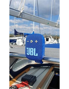 JBL Altavoz Bluetooth WIND 3S Con Soporte Manillar Para Bici Azul