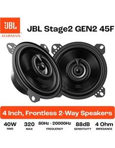JBL Pack 2 Altavocez Coaxiales 4" hasta 320W STAGE2 45F