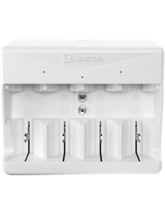 VARTA Cargador Universal De Pilas AA/AAA/C/D/9V 57658 Con Cable USB tipo C