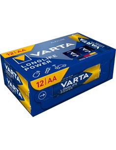 VARTA Pack 12 Pilas AA Alcalina 4906