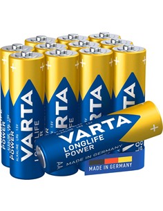 VARTA Pack 12 Pilas AA Alcalina 4906