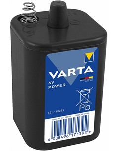 VARTA Pila Salina 6V Con Muelle 4R25X/431 8.5Ah
