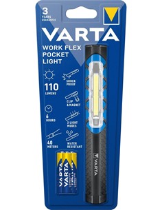 VARTA Linterna Work Flex Led 110Lm+ 3 Pilas AAA 17647