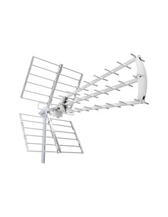 SURMEDIA Antena UHF Triplex Digital HD Con Filtro 5G CH21-48 SMT85W