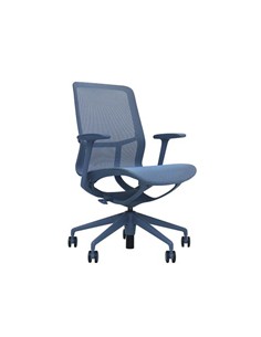 CROMAD CR1213 SILLA OFICINA GAMA SENSE ELEGANCE AZUL 1