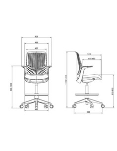 CROMAD CR1214 SILLA OFICINA ELEVARE PRO 5