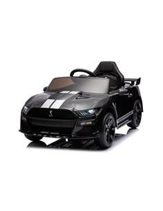 GENERICO 33006 COCHE INFANTIL A BATERIA CON CONTROL REMOTO FORD MUSTANG SHELBY GT500 NEGRO